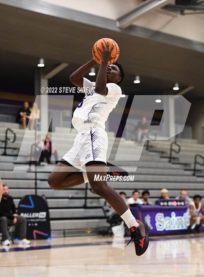 Thumbnail 3 in Notre Dame Prep vs. Oakland Tech (The Holiday Classic 2022) photogallery.