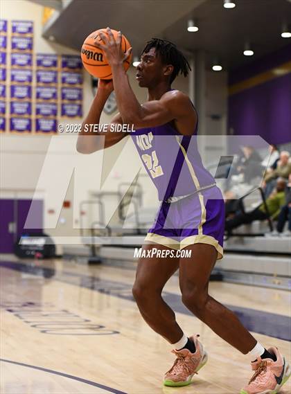Thumbnail 1 in Notre Dame Prep vs. Oakland Tech (The Holiday Classic 2022) photogallery.