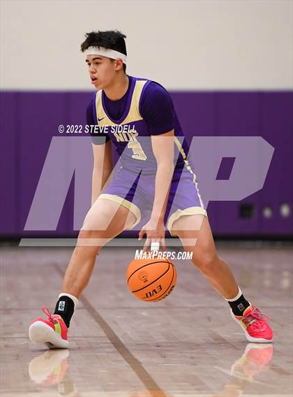 Thumbnail 3 in Notre Dame Prep vs. Oakland Tech (The Holiday Classic 2022) photogallery.