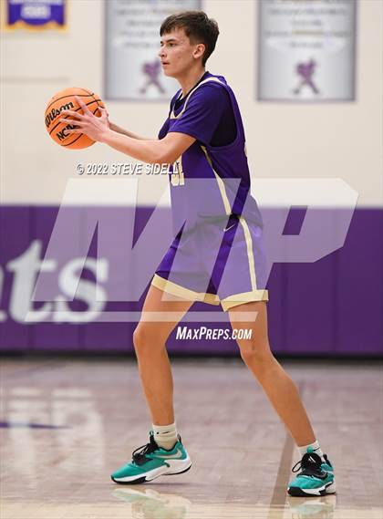 Thumbnail 2 in Notre Dame Prep vs. Oakland Tech (The Holiday Classic 2022) photogallery.