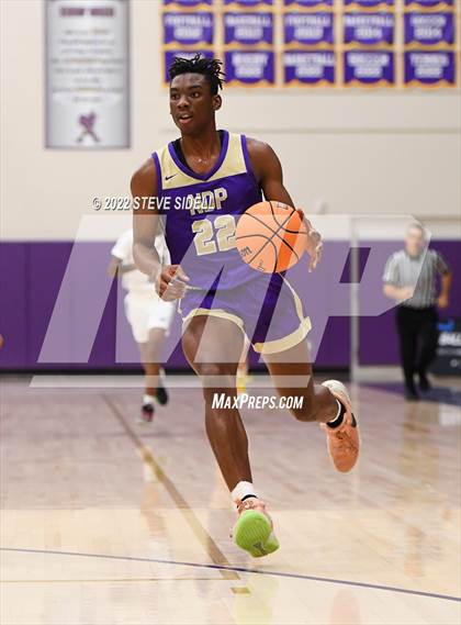 Thumbnail 1 in Notre Dame Prep vs. Oakland Tech (The Holiday Classic 2022) photogallery.