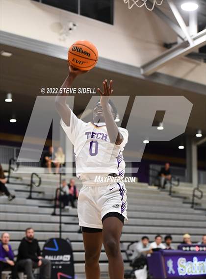 Thumbnail 3 in Notre Dame Prep vs. Oakland Tech (The Holiday Classic 2022) photogallery.