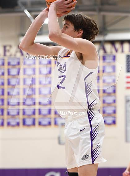 Thumbnail 2 in Notre Dame Prep vs. Oakland Tech (The Holiday Classic 2022) photogallery.
