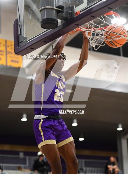 Thumbnail 3 in Notre Dame Prep vs. Oakland Tech (The Holiday Classic 2022) photogallery.