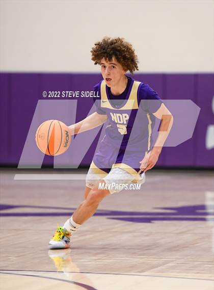 Thumbnail 2 in Notre Dame Prep vs. Oakland Tech (The Holiday Classic 2022) photogallery.