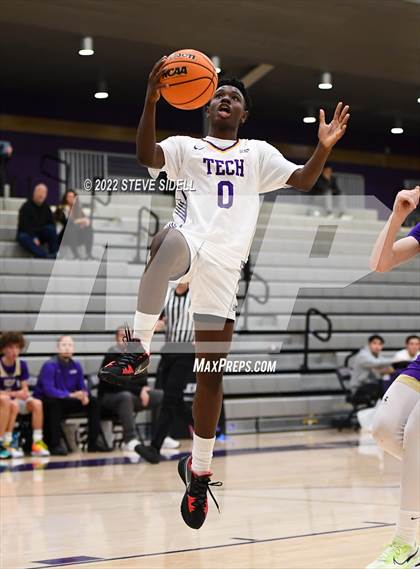 Thumbnail 2 in Notre Dame Prep vs. Oakland Tech (The Holiday Classic 2022) photogallery.