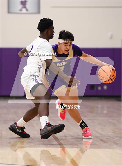 Thumbnail 3 in Notre Dame Prep vs. Oakland Tech (The Holiday Classic 2022) photogallery.