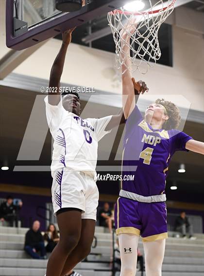 Thumbnail 2 in Notre Dame Prep vs. Oakland Tech (The Holiday Classic 2022) photogallery.