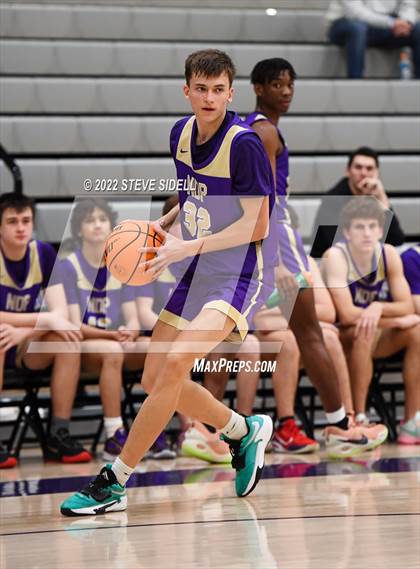 Thumbnail 2 in Notre Dame Prep vs. Oakland Tech (The Holiday Classic 2022) photogallery.