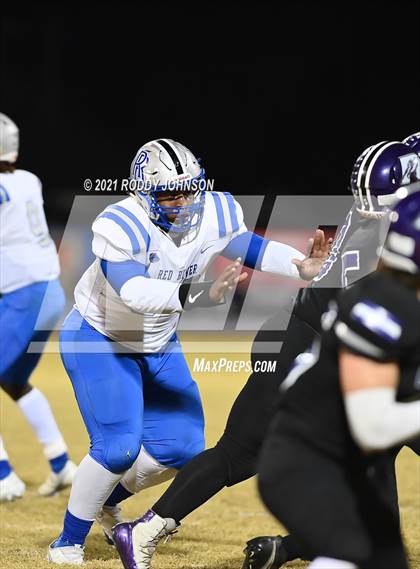 Thumbnail 3 in Red River @ Rosepine (LHSAA 2A 2nd Round Playoff) photogallery.