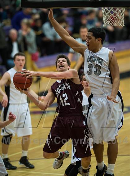 Thumbnail 2 in Morgan vs Riverton (Riverton Holiday Tournament) photogallery.