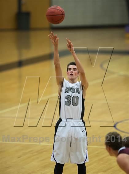 Thumbnail 1 in Morgan vs Riverton (Riverton Holiday Tournament) photogallery.