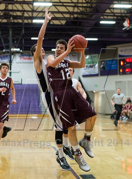 Thumbnail 2 in Morgan vs Riverton (Riverton Holiday Tournament) photogallery.