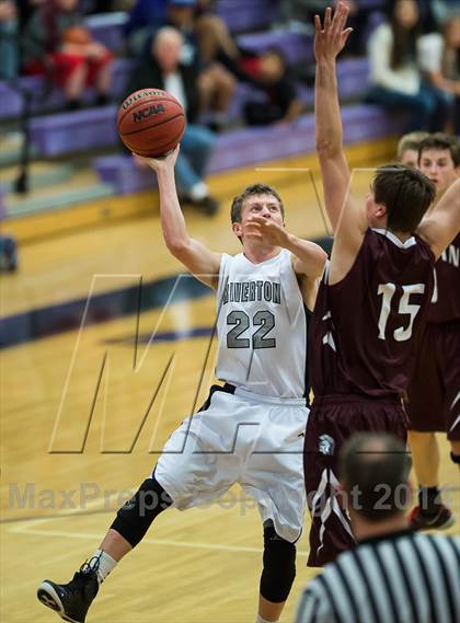 Thumbnail 1 in Morgan vs Riverton (Riverton Holiday Tournament) photogallery.