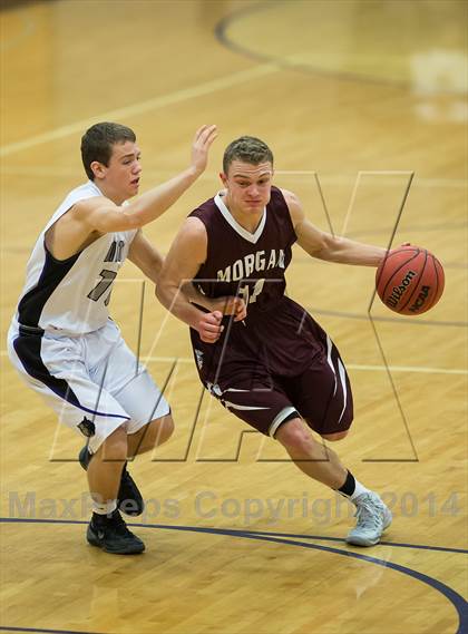 Thumbnail 1 in Morgan vs Riverton (Riverton Holiday Tournament) photogallery.