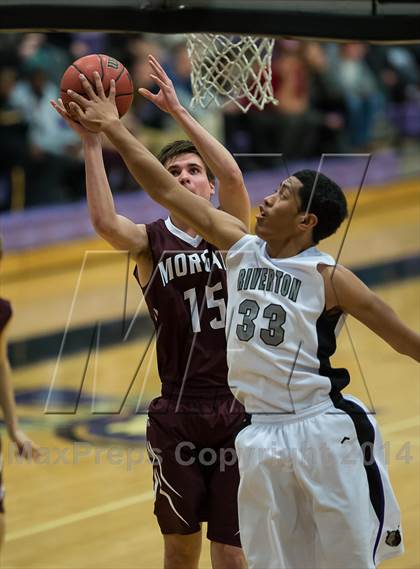 Thumbnail 2 in Morgan vs Riverton (Riverton Holiday Tournament) photogallery.
