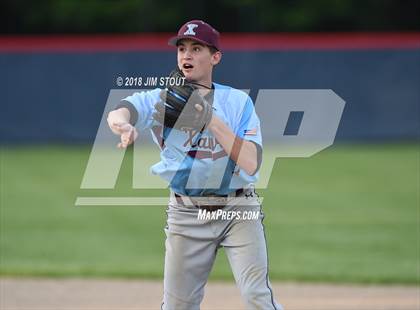 Thumbnail 2 in Xavier @ Kennedy Catholic (CHSAA Class AA Qualifier) photogallery.