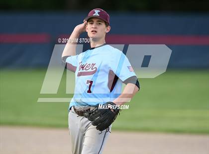 Thumbnail 2 in Xavier @ Kennedy Catholic (CHSAA Class AA Qualifier) photogallery.
