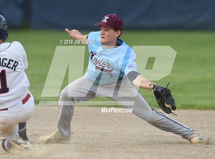 Thumbnail 1 in Xavier @ Kennedy Catholic (CHSAA Class AA Qualifier) photogallery.