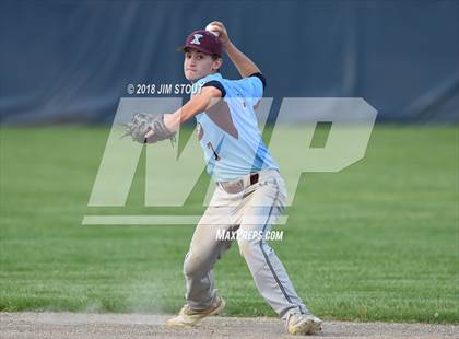 Thumbnail 3 in Xavier @ Kennedy Catholic (CHSAA Class AA Qualifier) photogallery.