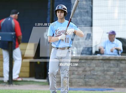 Thumbnail 3 in Xavier @ Kennedy Catholic (CHSAA Class AA Qualifier) photogallery.