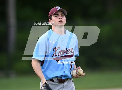 Thumbnail 1 in Xavier @ Kennedy Catholic (CHSAA Class AA Qualifier) photogallery.