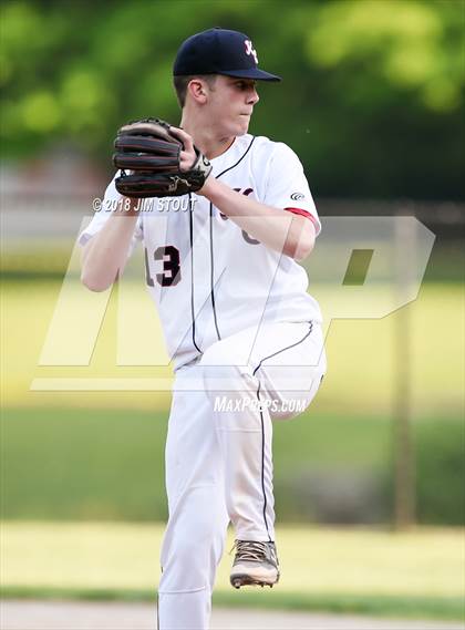 Thumbnail 1 in Xavier @ Kennedy Catholic (CHSAA Class AA Qualifier) photogallery.