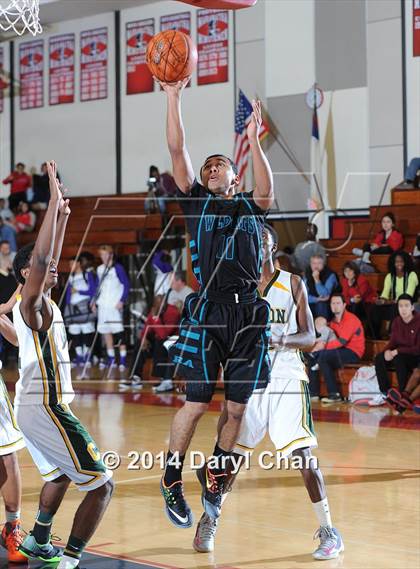 Thumbnail 3 in Cajon vs Renaissance Academy (Rose City Roundball Classic) photogallery.