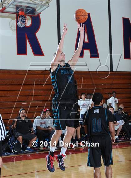 Thumbnail 1 in Cajon vs Renaissance Academy (Rose City Roundball Classic) photogallery.