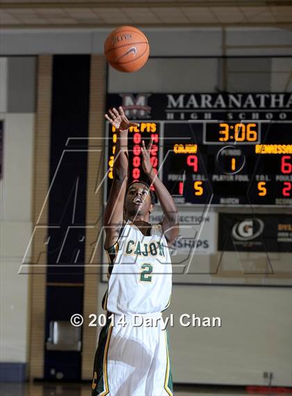 Thumbnail 2 in Cajon vs Renaissance Academy (Rose City Roundball Classic) photogallery.