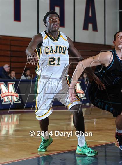 Thumbnail 3 in Cajon vs Renaissance Academy (Rose City Roundball Classic) photogallery.