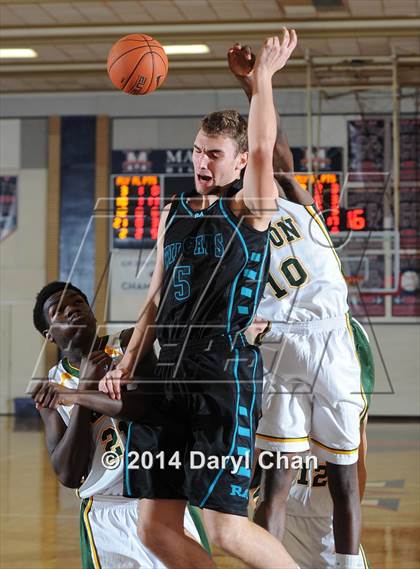 Thumbnail 2 in Cajon vs Renaissance Academy (Rose City Roundball Classic) photogallery.