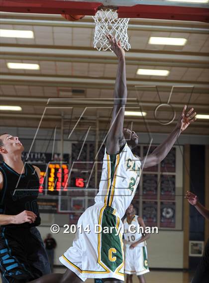 Thumbnail 2 in Cajon vs Renaissance Academy (Rose City Roundball Classic) photogallery.