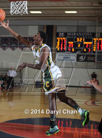 Thumbnail 1 in Cajon vs Renaissance Academy (Rose City Roundball Classic) photogallery.