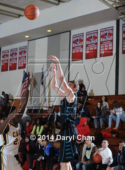 Thumbnail 1 in Cajon vs Renaissance Academy (Rose City Roundball Classic) photogallery.
