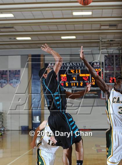 Thumbnail 2 in Cajon vs Renaissance Academy (Rose City Roundball Classic) photogallery.