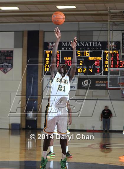 Thumbnail 3 in Cajon vs Renaissance Academy (Rose City Roundball Classic) photogallery.
