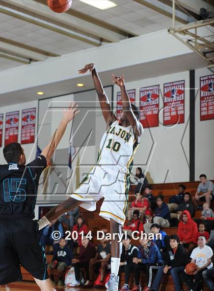 Thumbnail 2 in Cajon vs Renaissance Academy (Rose City Roundball Classic) photogallery.