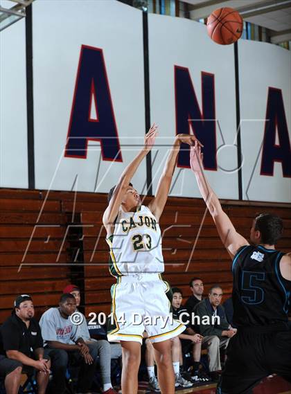 Thumbnail 2 in Cajon vs Renaissance Academy (Rose City Roundball Classic) photogallery.