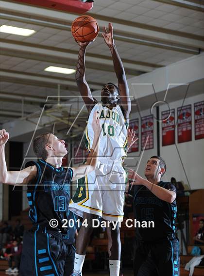 Thumbnail 1 in Cajon vs Renaissance Academy (Rose City Roundball Classic) photogallery.