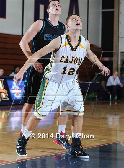 Thumbnail 1 in Cajon vs Renaissance Academy (Rose City Roundball Classic) photogallery.