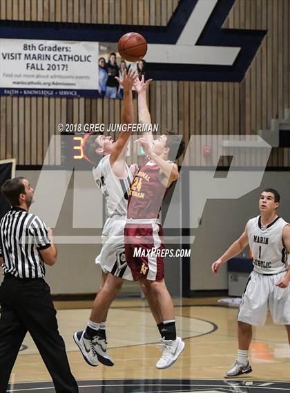 Thumbnail 2 in Cardinal Newman @ Marin Catholic photogallery.