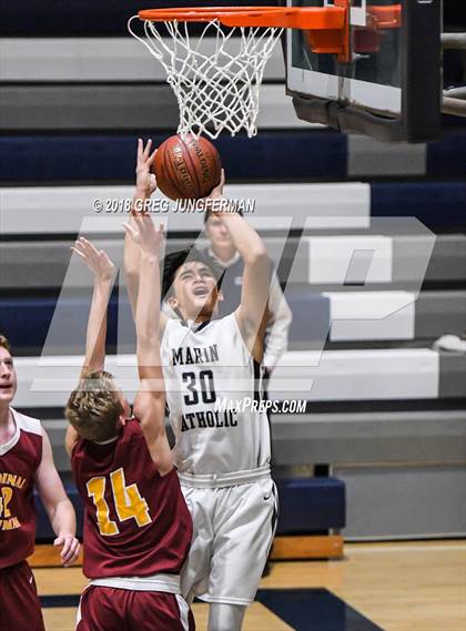 Thumbnail 1 in Cardinal Newman @ Marin Catholic photogallery.