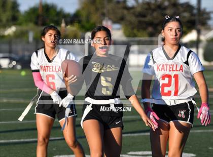 Thumbnail 1 in Katella @ Bellflower (CIF-SS Division IV Playoffs Round 1) photogallery.