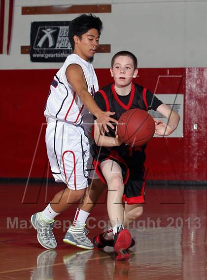 Thumbnail 3 in Bellarmine-Jefferson vs Palm Springs (MaxPreps Holiday Classic) photogallery.