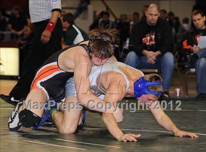 Thumbnail 2 in KSHSAA 4A State Wrestling Championships (1st Round) photogallery.