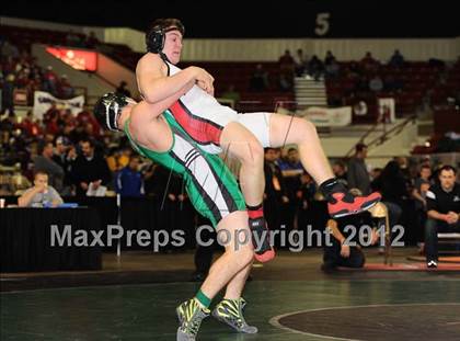 Thumbnail 1 in KSHSAA 4A State Wrestling Championships (1st Round) photogallery.