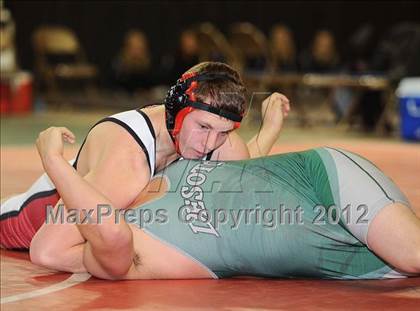Thumbnail 1 in KSHSAA 4A State Wrestling Championships (1st Round) photogallery.