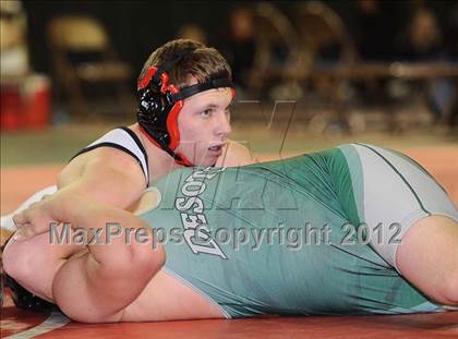 Thumbnail 2 in KSHSAA 4A State Wrestling Championships (1st Round) photogallery.
