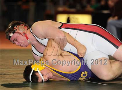 Thumbnail 1 in KSHSAA 4A State Wrestling Championships (1st Round) photogallery.